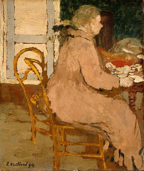 Edouard Vuillard Breakfast France oil painting art